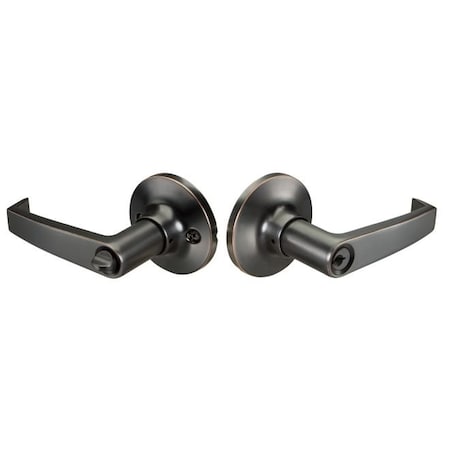 Yale Entry Lock Edisto Lever Schlage C Keyway Oil Rubbed Bronze Finish EDE10BP5SC